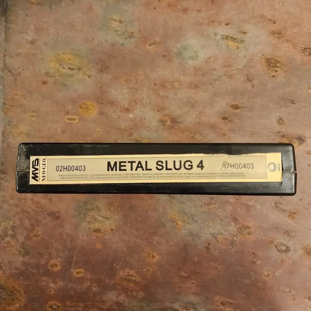 Game - Metal Slug 4 - Neo Geo MVS - SNK